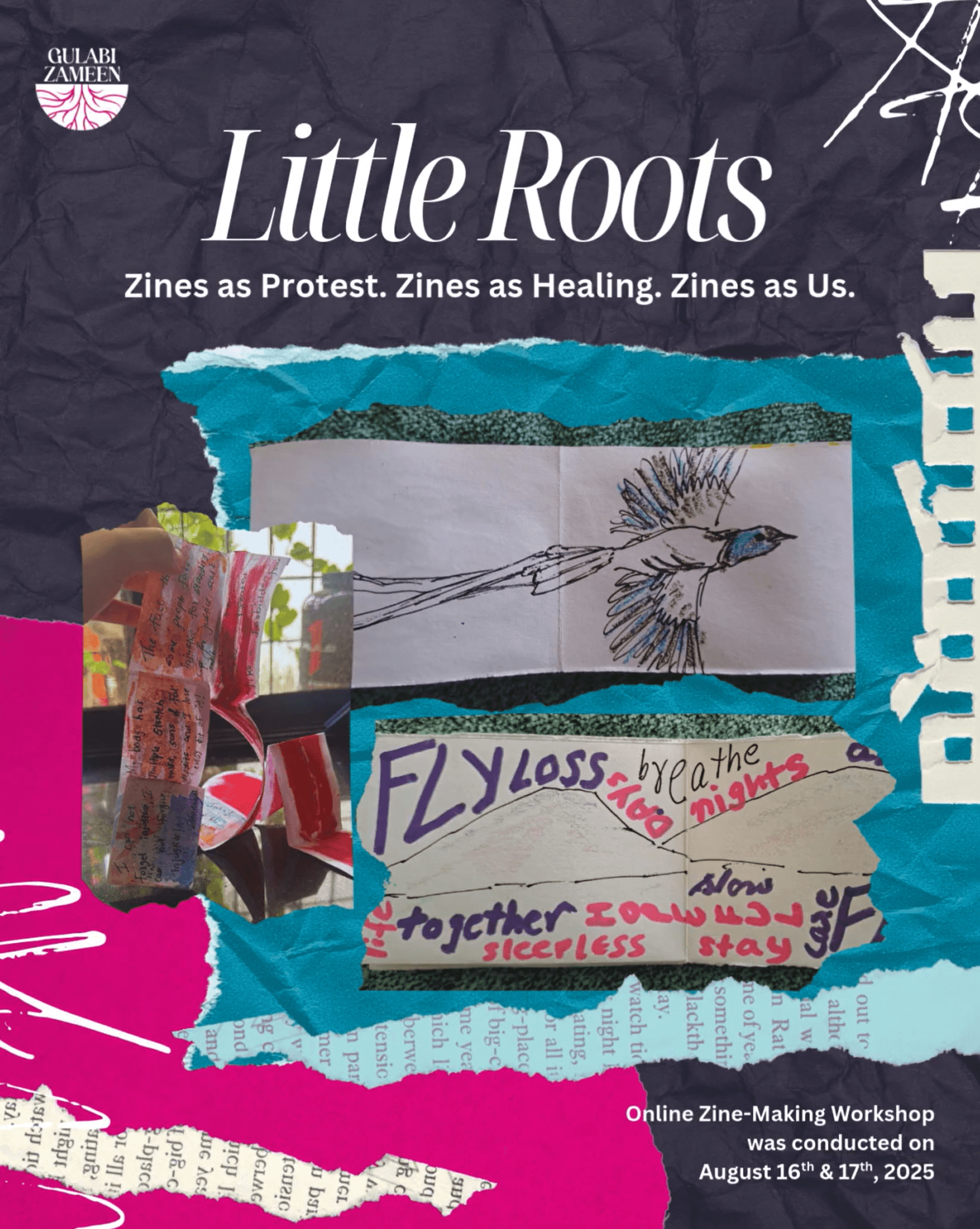 Reflections on Little Roots: Zine Making Workshop
